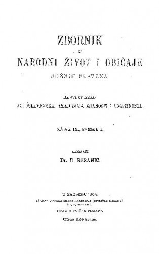 Knj. 9. (1904) / urednik D. Boranić