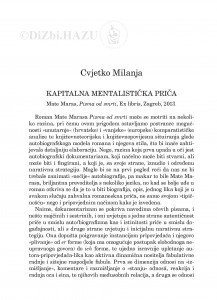 Kapitalna mentalistička priča : Mate Maras: Pisma od smrti, Ex libris, Zagreb, 2013. : [prikaz] / Cvjetko Milanja