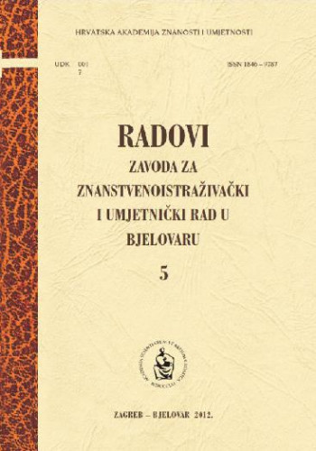 Sv. 5 (2012) / [glavni i odgovorni urednik Slobodan Kaštela ;  urednik sveska Ilija Pejić]