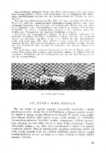 Sv. Foška kod Peroja / Branko Fučić