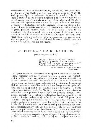 Petits maitres de la folie : mali majstori ludila / Lj. B.