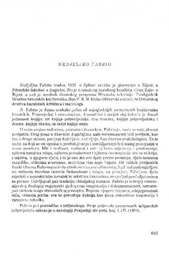 Nedjeljko Fabrio