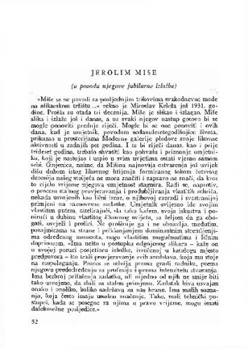 Jerolim Miše / Vinko Zlamalik