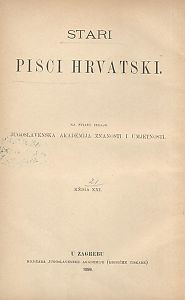 Djela Dominka Zlatarića / priredio za štampu Pero Budmani