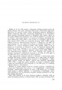 Đurđe Bošković : [biografije novih članova Akademije]