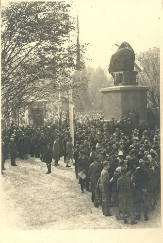 Otkriće Strossmayerovog spomenika, Zagreb, 7. studenoga 1926.