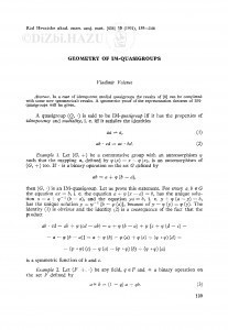 Geometry of IM-quasigroups / V. Volenec
