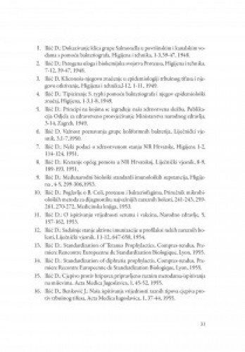 Popis objavljenih radova akademika Drage Ikića