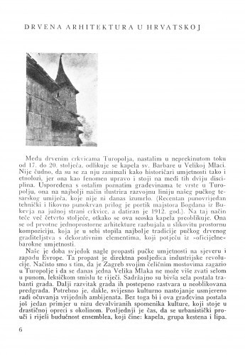 Drvena arhitektura u Hrvatskoj / Mladen Fučić