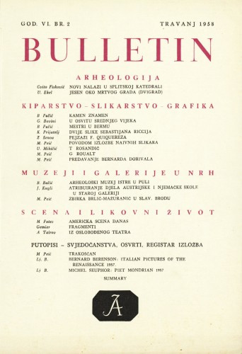 God. 6(1958), Br. 2 / [odgovorni urednik Ljubo Babić]