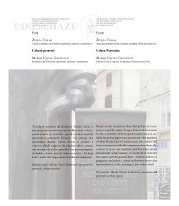Urbani portreti: Marija Ujević Galetović = Urban portraits: Marija Ujević Galetović / Željka Čorak