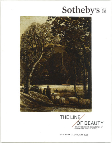 The line of beauty : drawings from the collection of Howard and Saretta Barnet : auction in New York, 31 January 2018 / Sotheby's