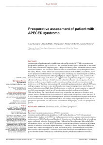 Preoperative assessment of patient with APECED syndrome / Anja Mandarić, Nataša Piljek-Margaretić, Zrinka Orešković, Sandra Morović