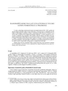 Grobne konstrukcije na avarodobnom groblju u Nuštru / Anita Rapan Papeša