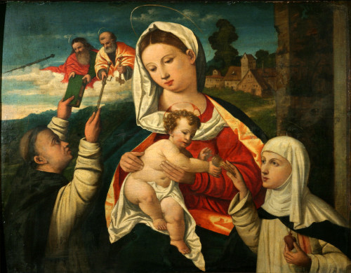 Bogorodica s Djetetom i svetima Dominikom i Katarinom Sijenskom