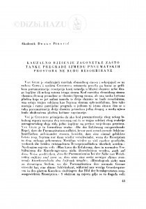 Kauzalno rješenje zagonetke zašto tanke pregrade između pneumatskih prostora ne budu resorbirane / D. Perović