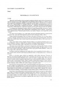 Minerali Ivanščice / Davorin Zagorščak