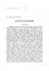 Značenje igre riječima / Z. Škreb
