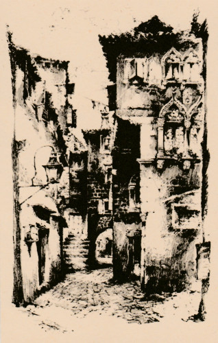 Vladimir Kirin: Trogir / Kuća Berislavić bana