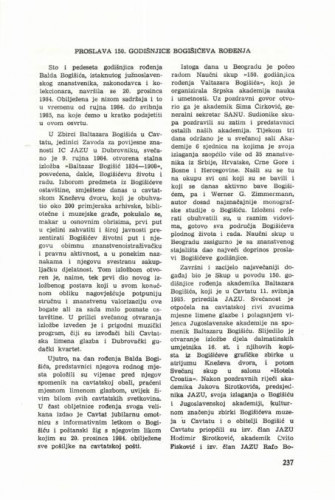 Proslava 150. godišnjice Bogišićeva rođenja / Stane Đivanović