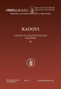 Knj. 25(2014) / glavni i odgovorni urednik Stjepan Damjanović