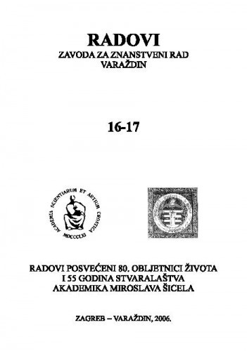 Knj. 16-17(2006) / glavni i odgovorni urednik Slobodan Kaštela