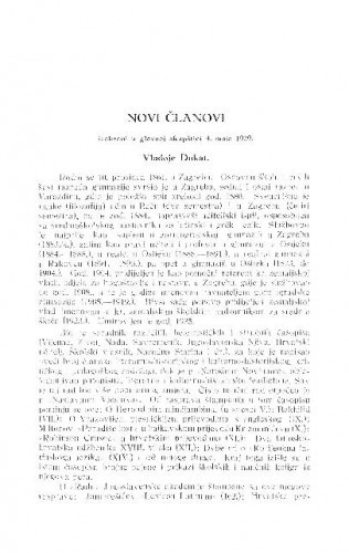 Vladoje Dukat / A. Musić