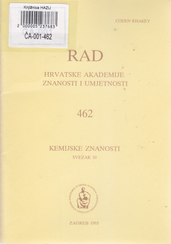 Sv. 10(1993)=knj. 43=knj. 462 / urednik Mihovil Proštenik