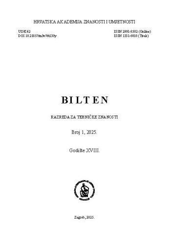 God. 18 (2025), br. 1 : znanstveni skup Potresno inženjerstvo – oštećenja i konstrukcijska obnova građevina : Razred za tehničke znanosti, Hrvatski centar za potresno inženjerstvo / glavni i odgovorni urednik Sven Lončarić