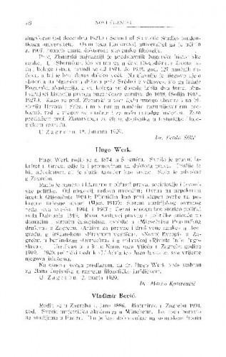 Vladimir Becić / R. Frangeš Mihanović