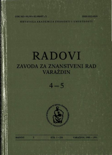 Knj. 4-5(1990/1991) / urednik Andre Mohorovičić