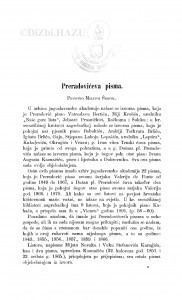Preradovićeva pisma / Milivoj Šrepel