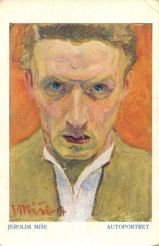 Jerolim Miše: Autoportret, 1914.