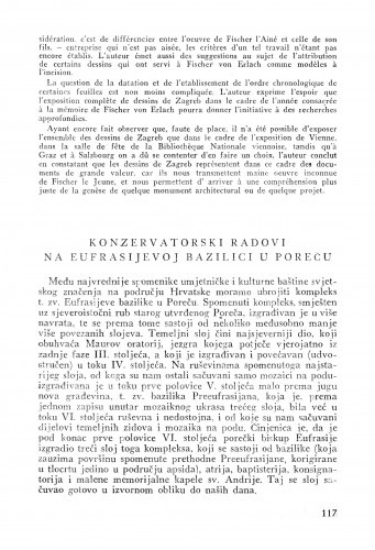 Konzervatorski radovi na Eufrasijevoj bazilici u Poreču / Andre Mohorovičić
