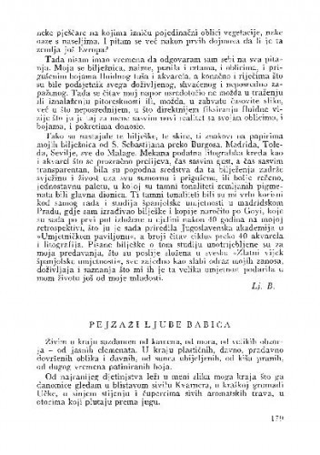 Pejzaži Ljube Babića / Branko Fučić