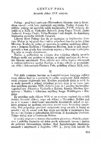 Gustav Poša / Matko Peić