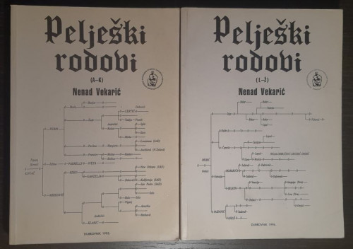 Pelješki rodovi / Nenad Vekarić ; urednik Vladimir Stipetić