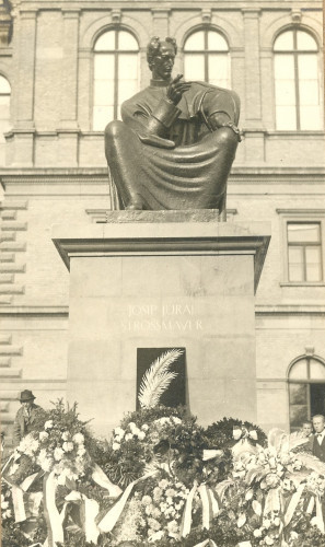 Svečanost otkrića spomenika Josipu Jurju Strossmayeru, 7. studeni 1926.