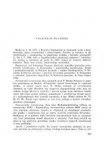 Valentin Putanec : [biografije novih članova Akademije]