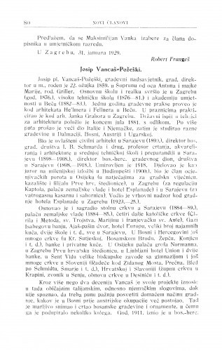 Josip Vancaš - Požeški / M. Pilar