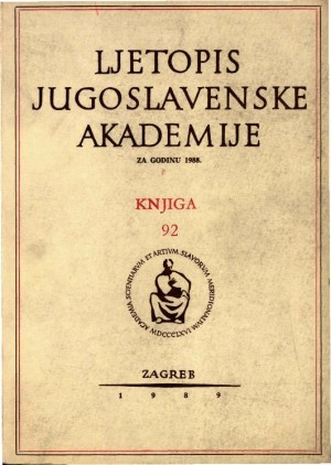 1988. Knj. 92 / urednik Hrvoje Požar
