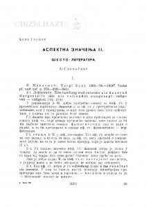 Aspektna značenja II. / Đ. Grubor