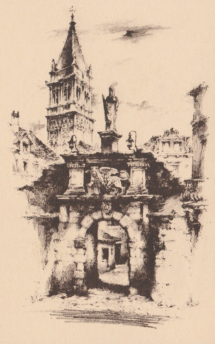 Vladimir Kirin: Trogir / Ulaz u grad