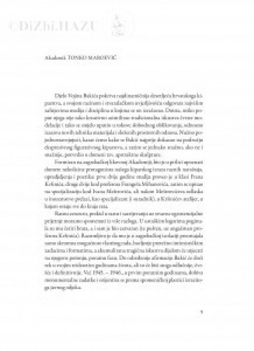 [Riječ na komemoraciji u palači Hrvatske akademije znanosti i umjetnosti 16. veljače 1994.) / Tonko Maroević