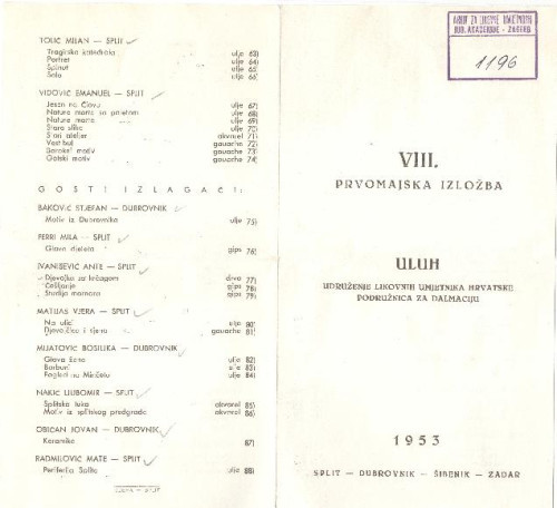 VIII. prvomajska izložba
