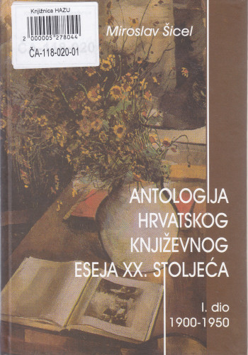 1. dio : Hrvatski književni esej 1900-1950
