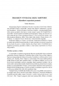 Pjesnikov povratak među smrtnike : (Pjesnikovi rasprodani prostori) / Natka Badurina