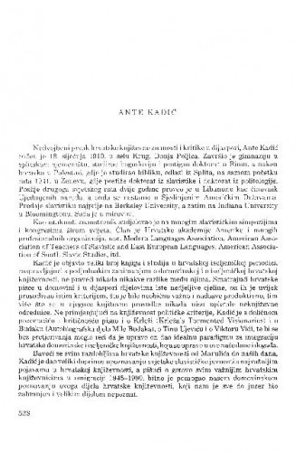 Ante Kadić
