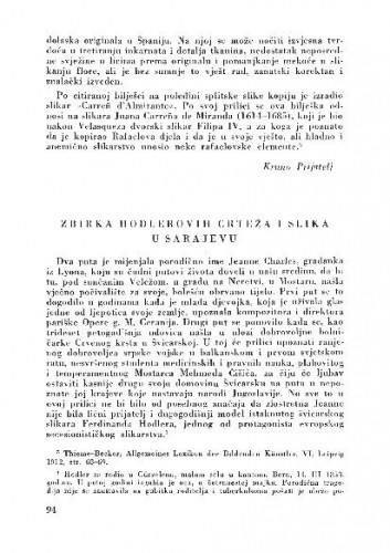 Zbirka Holderovih crteža i slika u Sarajevu / Smail Tihić