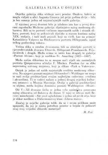 Galerija slika u Osijeku / M. Peić